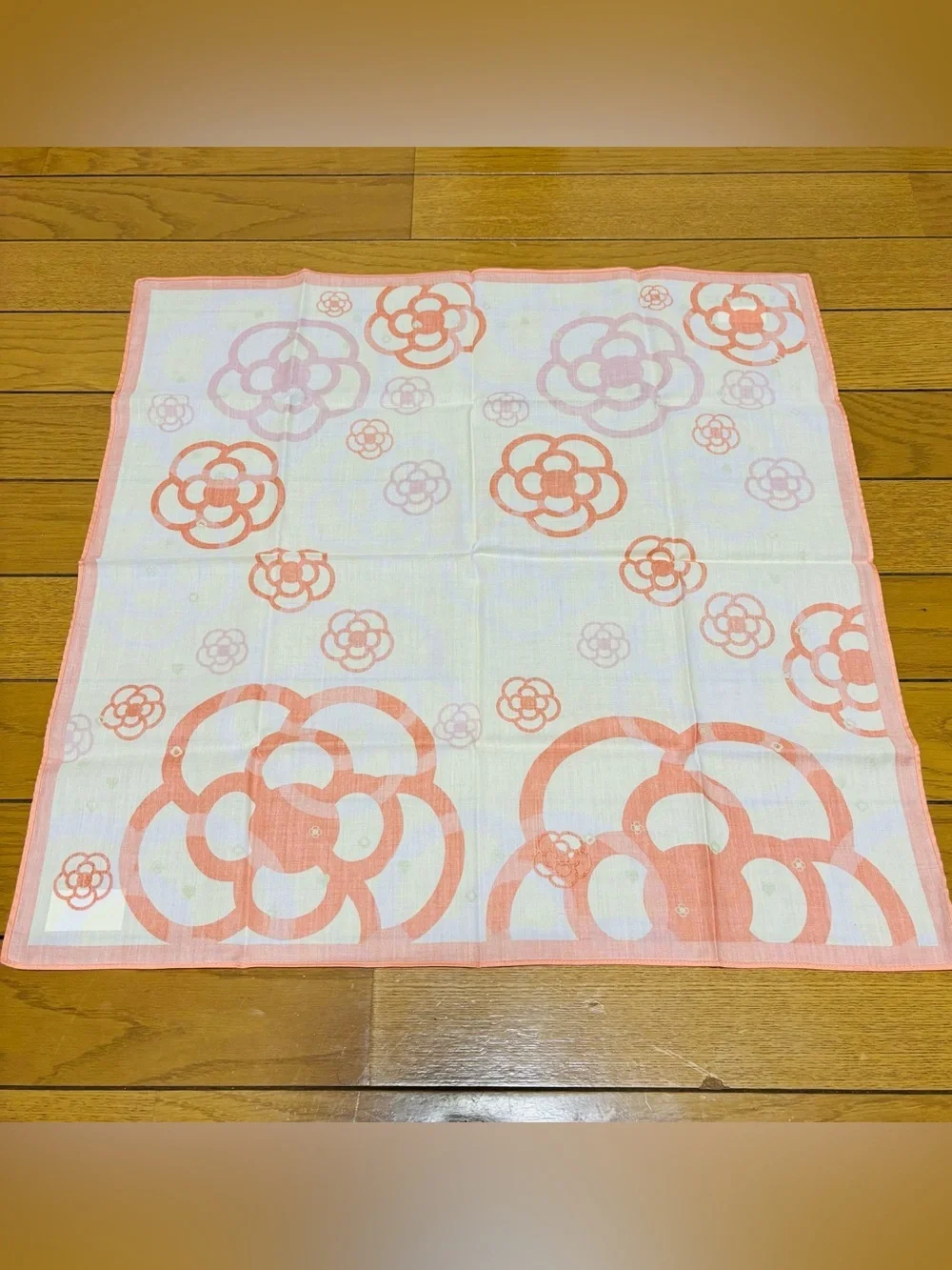 Clathas Japan Cotton Multicolor Floral  Scarf/Bandana/Handkerchief size 51cm 20”